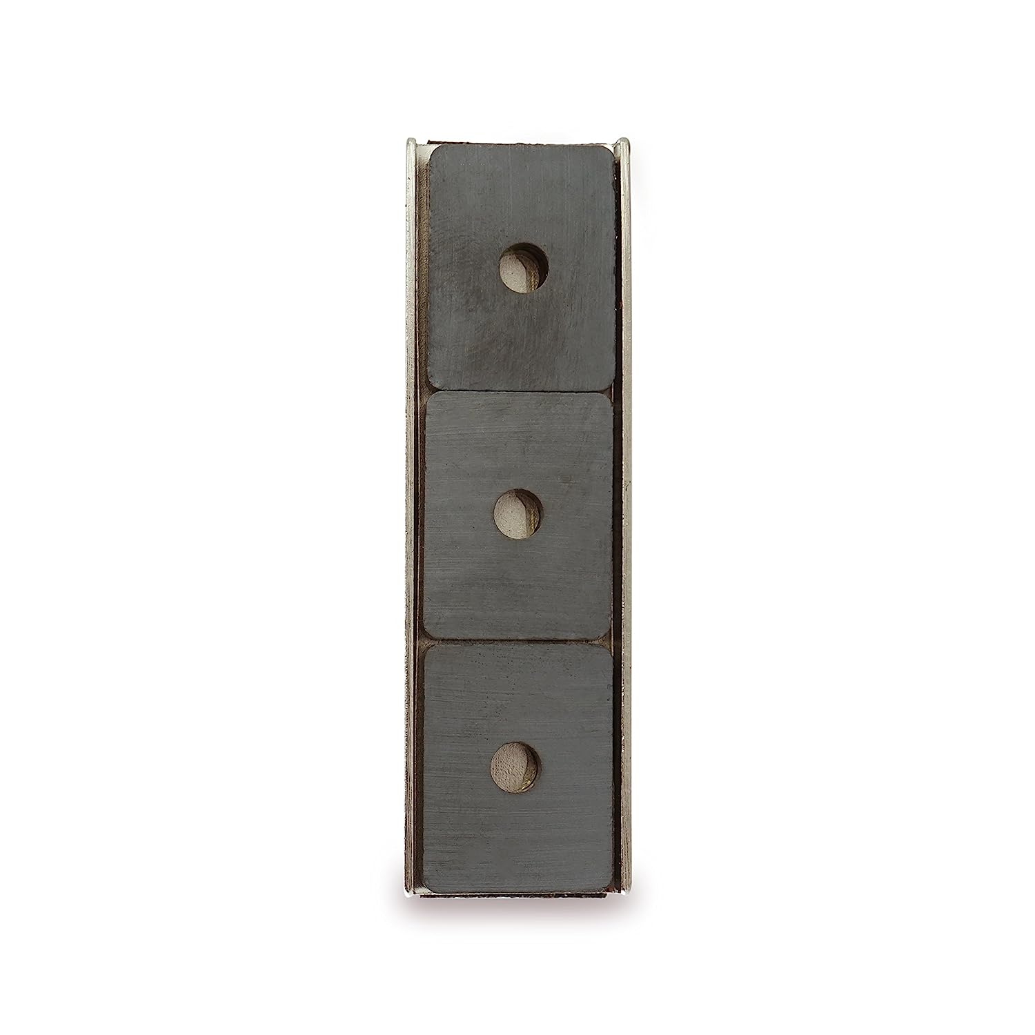 Master Magnetics Adhesive Magnets | Nickel-Plated Strong Magnetic Fastener | Double Sided Adhesive Foam Backing | 3” L x 0.905” W x 0.25” H | 8-Pack | CA293WAX8 - Image 3